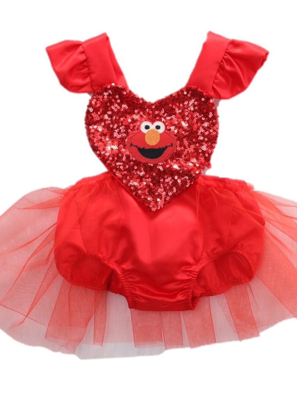 Elmo Dress Elmo Birthday Outfit Elmo Clothes Sesame Street Dress